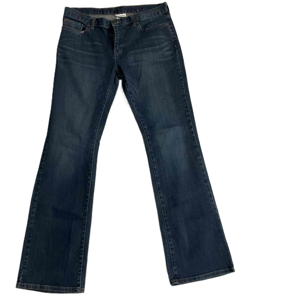 Disney Parks Original Blue‎ Embroidered Dark Wash Bootcut Jeans US 10